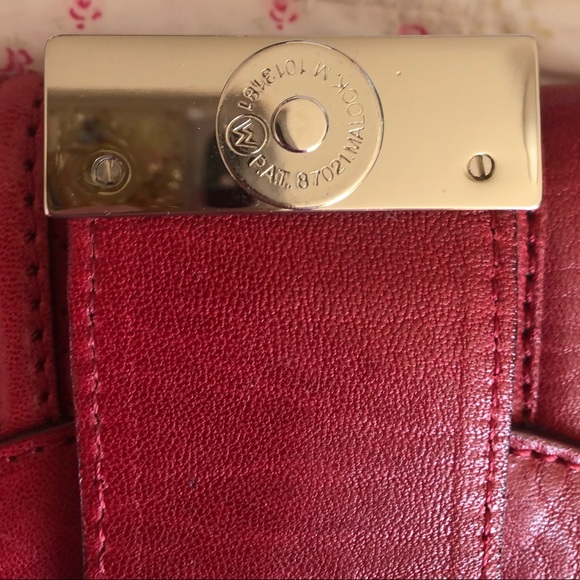 EUC L.A.M.B by Gewn Stefani red leather clutch. - Picture 13 of 13